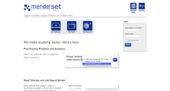 Desktop Screenshot of mendelset.com